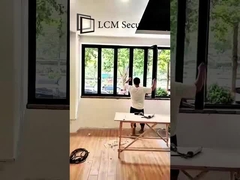 Alüminyum Açık Katlanabilir Cam Pencere Isıtma Özel