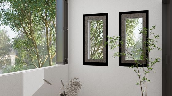 Özel Alüminyum Üst Asılı Pencere Cam Alüminyum Patio Pencere Kaplama
