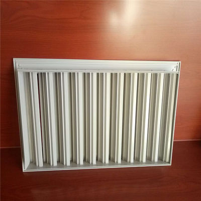 Düzenlenebilir Dış Alüminyum Pencere Louvres Dış Özel