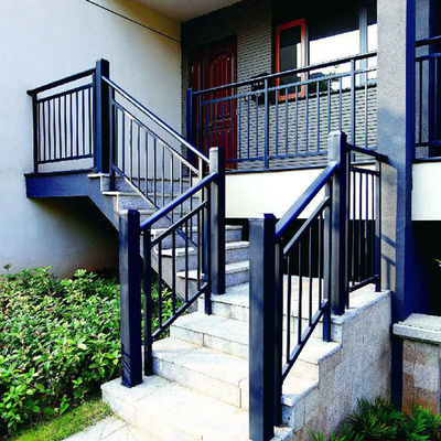 OEM Çağdaş Alüminyum Merdiven Railing Pas Dayanıklı Kurulumu Kolay