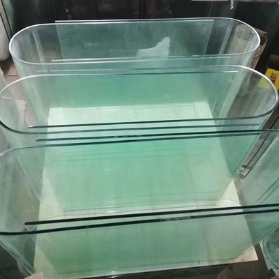 Özel Çağdaş Çevrilmiş Cam Enamel Panelleri Dekoratif AAMA