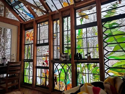 Farklı Şekillerde ve Renklerde Özel Şekilli Camlı Enamel Camı